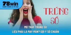 Mơ thấy trúng số